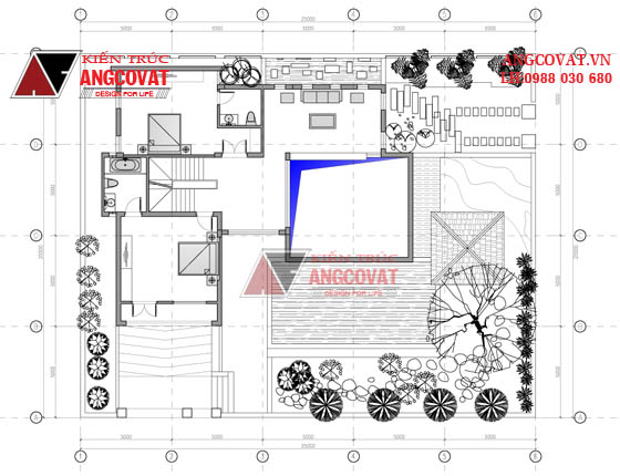 Tư vấn thiết kế nhà 4×16 có thang máy đẹp, phù hợp nhà phố đô thị kết hợp kinh doanh NP1151026