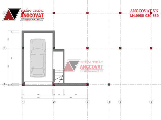 Tư vấn thiết kế nhà 4×16 có thang máy đẹp, phù hợp nhà phố đô thị kết hợp kinh doanh NP1151026