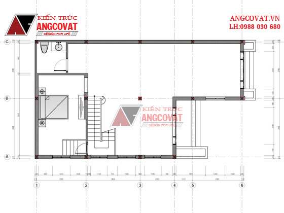 Tư vấn thiết kế nhà 4×16 có thang máy đẹp, phù hợp nhà phố đô thị kết hợp kinh doanh NP1151026