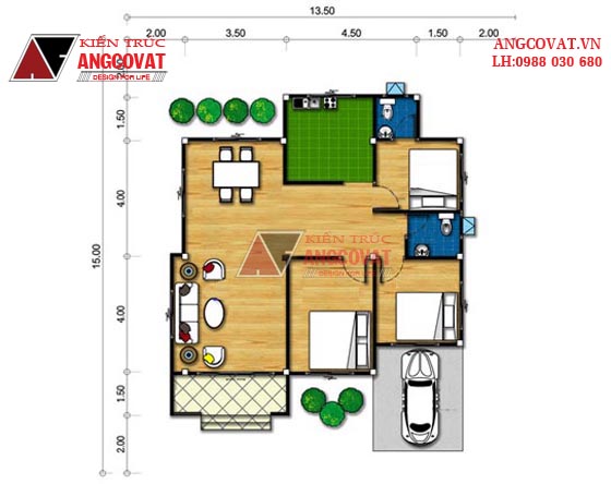 Tư vấn thiết kế nhà 4×16 có thang máy đẹp, phù hợp nhà phố đô thị kết hợp kinh doanh NP1151026