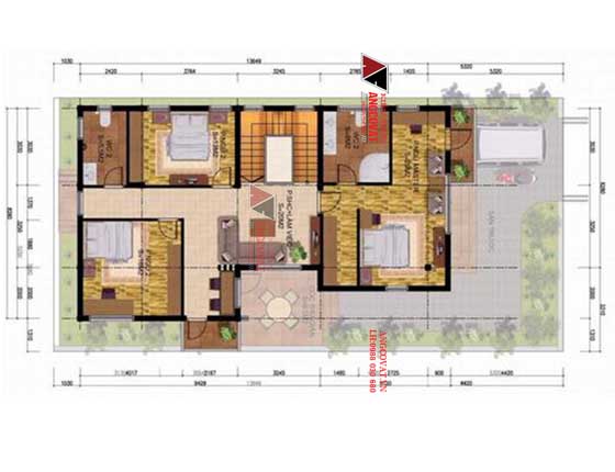 Tư vấn thiết kế nhà 4×16 có thang máy đẹp, phù hợp nhà phố đô thị kết hợp kinh doanh NP1151026