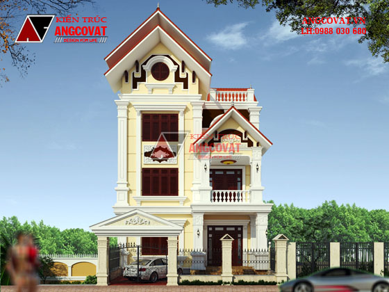 Tư vấn thiết kế nhà 4×16 có thang máy đẹp, phù hợp nhà phố đô thị kết hợp kinh doanh NP1151026