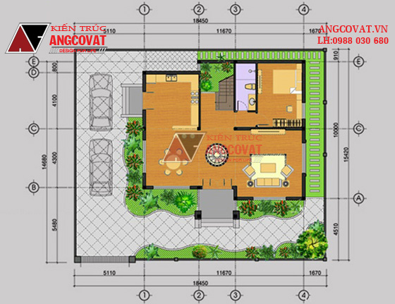 Tư vấn thiết kế nhà 4×16 có thang máy đẹp, phù hợp nhà phố đô thị kết hợp kinh doanh NP1151026