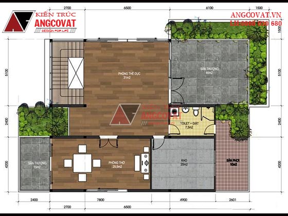 Tư vấn thiết kế nhà 4×16 có thang máy đẹp, phù hợp nhà phố đô thị kết hợp kinh doanh NP1151026