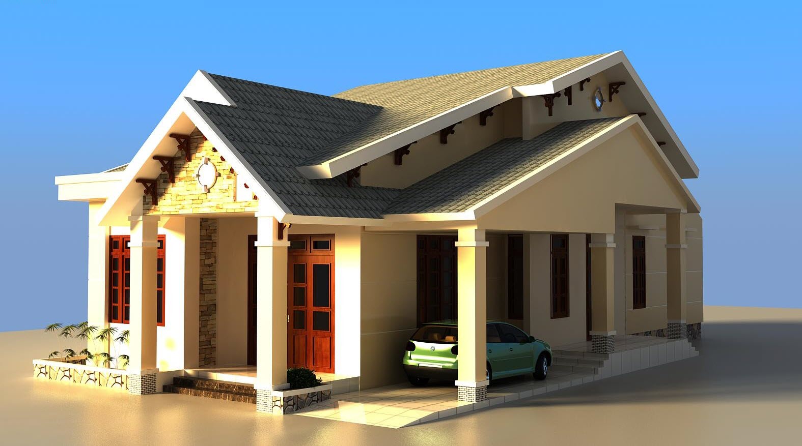 Tư vấn thiết kế nhà 4×16 có thang máy đẹp, phù hợp nhà phố đô thị kết hợp kinh doanh NP1151026