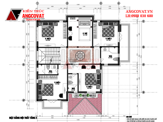 Tư vấn thiết kế nhà 4×16 có thang máy đẹp, phù hợp nhà phố đô thị kết hợp kinh doanh NP1151026