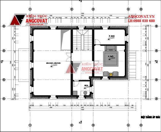 Tư vấn thiết kế nhà 4×16 có thang máy đẹp, phù hợp nhà phố đô thị kết hợp kinh doanh NP1151026