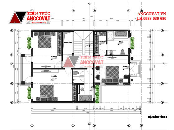 Tư vấn thiết kế nhà 4×16 có thang máy đẹp, phù hợp nhà phố đô thị kết hợp kinh doanh NP1151026