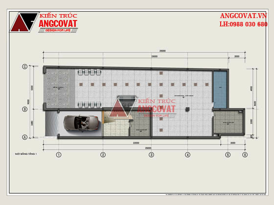 Tư vấn thiết kế nhà 4×16 có thang máy đẹp, phù hợp nhà phố đô thị kết hợp kinh doanh NP1151026