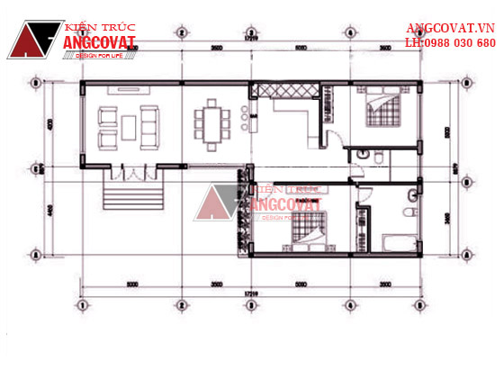 Tư vấn thiết kế nhà 4×16 có thang máy đẹp, phù hợp nhà phố đô thị kết hợp kinh doanh NP1151026