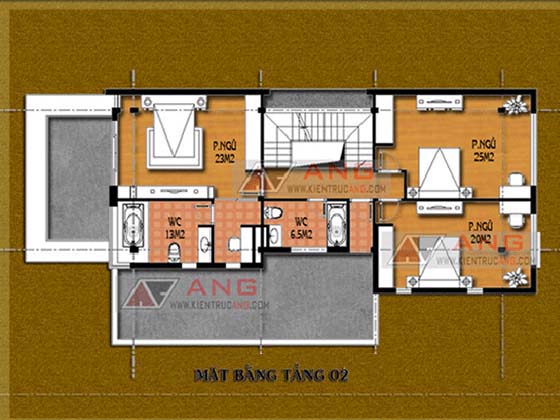 Tư vấn thiết kế nhà 4×16 có thang máy đẹp, phù hợp nhà phố đô thị kết hợp kinh doanh NP1151026