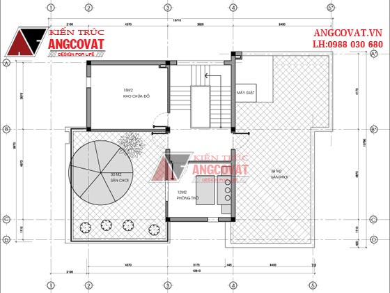 Tư vấn thiết kế nhà 4×16 có thang máy đẹp, phù hợp nhà phố đô thị kết hợp kinh doanh NP1151026