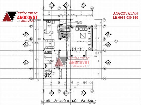 Tư vấn thiết kế nhà 4×16 có thang máy đẹp, phù hợp nhà phố đô thị kết hợp kinh doanh NP1151026