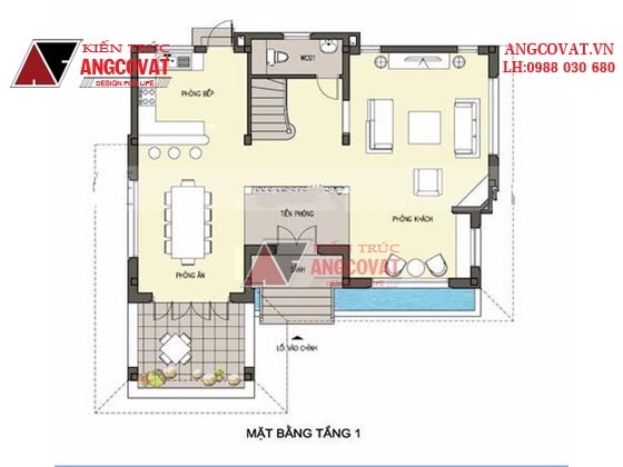 Tư vấn thiết kế nhà 4×16 có thang máy đẹp, phù hợp nhà phố đô thị kết hợp kinh doanh NP1151026