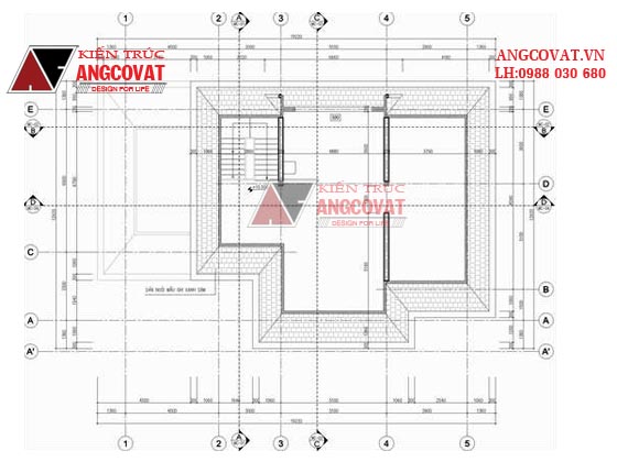 Tư vấn thiết kế nhà 4×16 có thang máy đẹp, phù hợp nhà phố đô thị kết hợp kinh doanh NP1151026