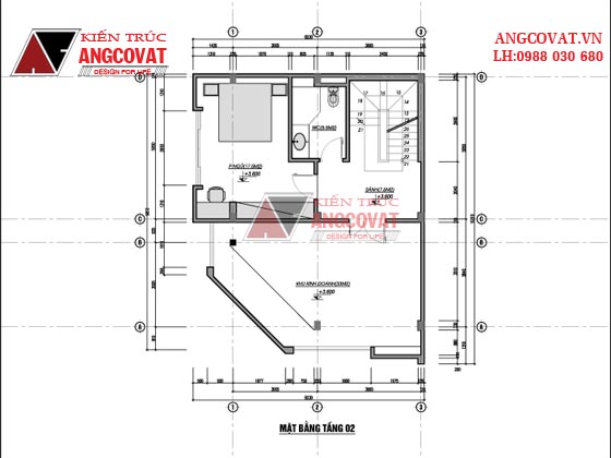 Tư vấn thiết kế nhà 4×16 có thang máy đẹp, phù hợp nhà phố đô thị kết hợp kinh doanh NP1151026