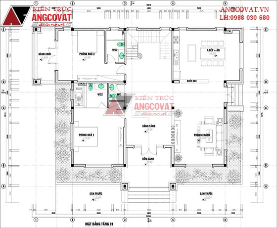 Tư vấn thiết kế nhà 4×16 có thang máy đẹp, phù hợp nhà phố đô thị kết hợp kinh doanh NP1151026