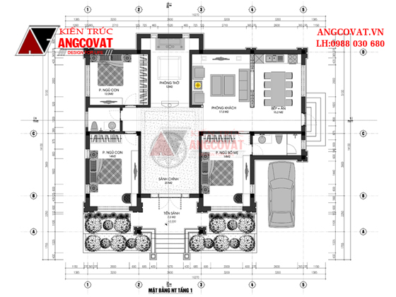 Tư vấn thiết kế nhà 4×16 có thang máy đẹp, phù hợp nhà phố đô thị kết hợp kinh doanh NP1151026