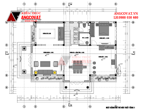 Tư vấn thiết kế nhà 4×16 có thang máy đẹp, phù hợp nhà phố đô thị kết hợp kinh doanh NP1151026