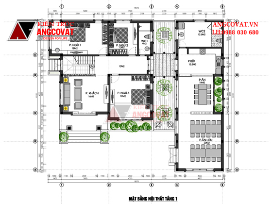Tư vấn thiết kế nhà 4×16 có thang máy đẹp, phù hợp nhà phố đô thị kết hợp kinh doanh NP1151026