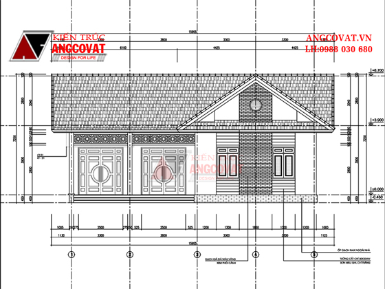 Tư vấn thiết kế nhà 4×16 có thang máy đẹp, phù hợp nhà phố đô thị kết hợp kinh doanh NP1151026