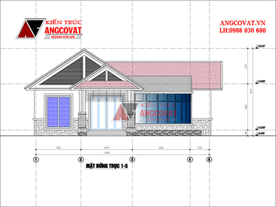 Tư vấn thiết kế nhà 4×16 có thang máy đẹp, phù hợp nhà phố đô thị kết hợp kinh doanh NP1151026