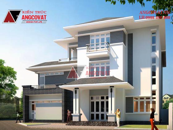 Tư vấn thiết kế nhà 4×16 có thang máy đẹp, phù hợp nhà phố đô thị kết hợp kinh doanh NP1151026