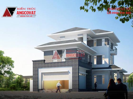 Tư vấn thiết kế nhà 4×16 có thang máy đẹp, phù hợp nhà phố đô thị kết hợp kinh doanh NP1151026