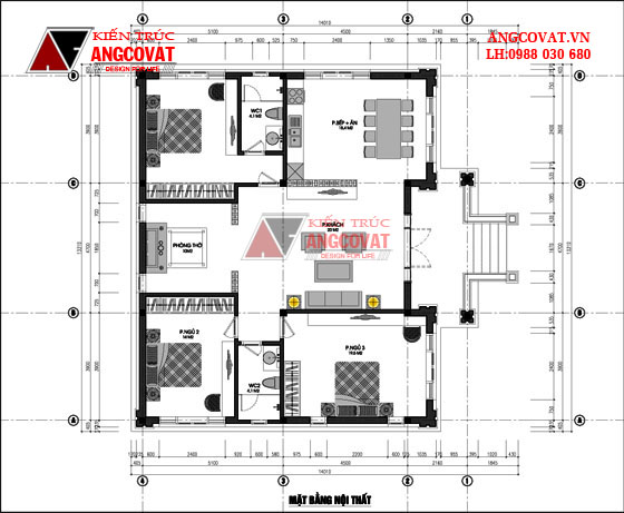 Tư vấn thiết kế nhà 4×16 có thang máy đẹp, phù hợp nhà phố đô thị kết hợp kinh doanh NP1151026