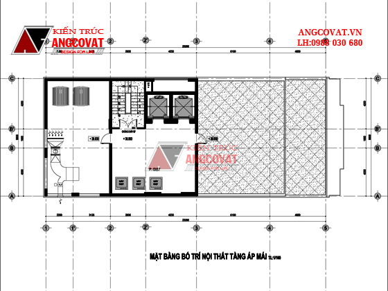 Tư vấn thiết kế nhà 4×16 có thang máy đẹp, phù hợp nhà phố đô thị kết hợp kinh doanh NP1151026