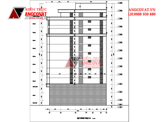 Tư vấn thiết kế nhà 4×16 có thang máy đẹp, phù hợp nhà phố đô thị kết hợp kinh doanh NP1151026