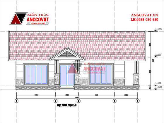 Tư vấn thiết kế nhà 4×16 có thang máy đẹp, phù hợp nhà phố đô thị kết hợp kinh doanh NP1151026