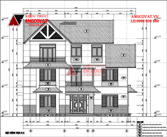 Tư vấn thiết kế nhà 4×16 có thang máy đẹp, phù hợp nhà phố đô thị kết hợp kinh doanh NP1151026