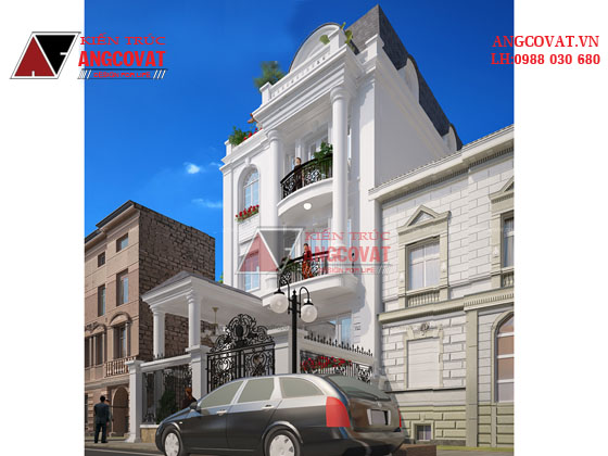 Tư vấn thiết kế nhà 4×16 có thang máy đẹp, phù hợp nhà phố đô thị kết hợp kinh doanh NP1151026