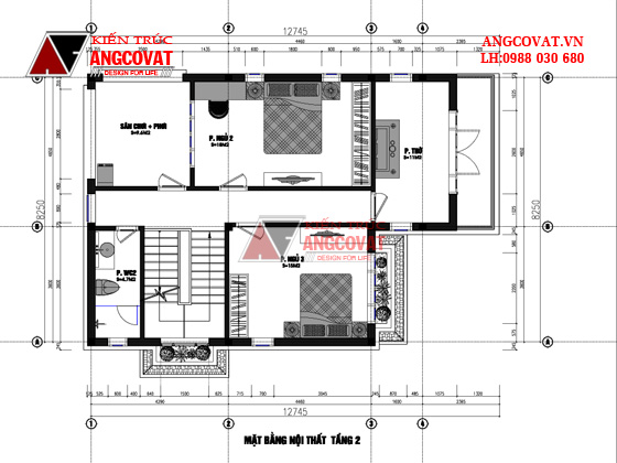 Tư vấn thiết kế nhà 4×16 có thang máy đẹp, phù hợp nhà phố đô thị kết hợp kinh doanh NP1151026