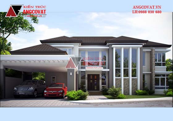 Tư vấn thiết kế nhà 4×16 có thang máy đẹp, phù hợp nhà phố đô thị kết hợp kinh doanh NP1151026