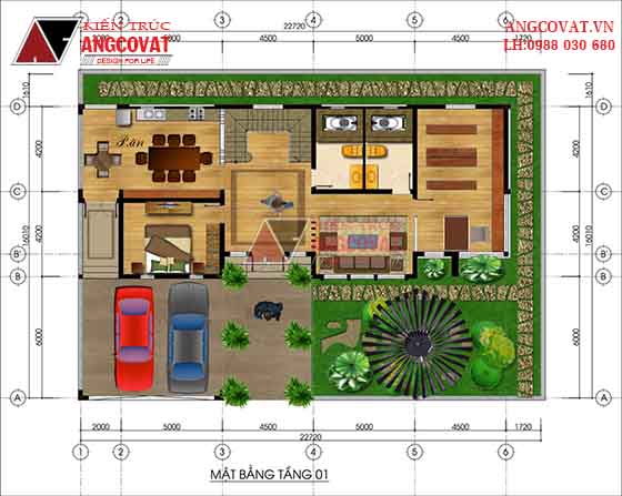 Tư vấn thiết kế nhà 4×16 có thang máy đẹp, phù hợp nhà phố đô thị kết hợp kinh doanh NP1151026
