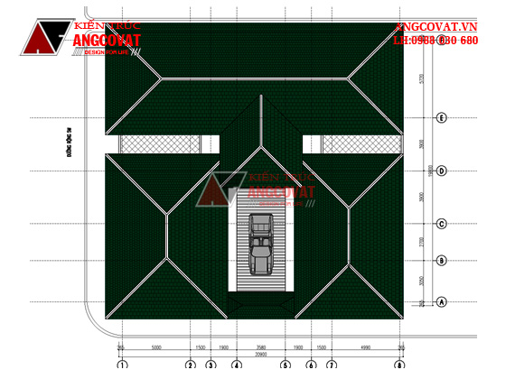 Tư vấn thiết kế nhà 4×16 có thang máy đẹp, phù hợp nhà phố đô thị kết hợp kinh doanh NP1151026