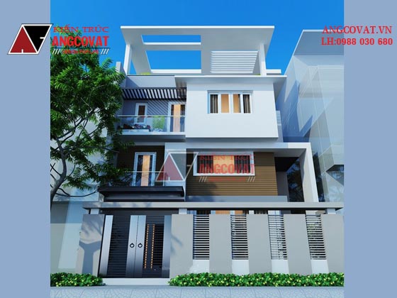 Tư vấn thiết kế nhà 4×16 có thang máy đẹp, phù hợp nhà phố đô thị kết hợp kinh doanh NP1151026