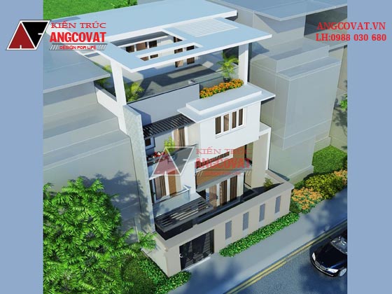 Tư vấn thiết kế nhà 4×16 có thang máy đẹp, phù hợp nhà phố đô thị kết hợp kinh doanh NP1151026