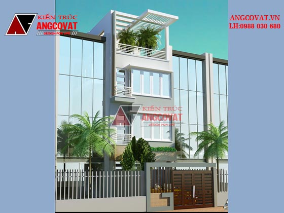 Tư vấn thiết kế nhà 4×16 có thang máy đẹp, phù hợp nhà phố đô thị kết hợp kinh doanh NP1151026