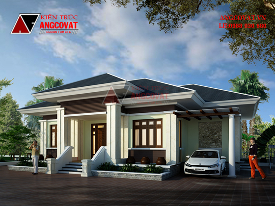 Tư vấn thiết kế nhà 4×16 có thang máy đẹp, phù hợp nhà phố đô thị kết hợp kinh doanh NP1151026