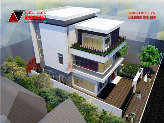 Tư vấn thiết kế nhà 4×16 có thang máy đẹp, phù hợp nhà phố đô thị kết hợp kinh doanh NP1151026