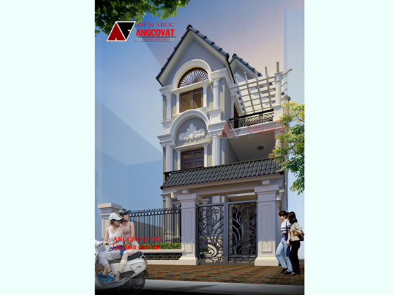 Tư vấn thiết kế nhà 4×16 có thang máy đẹp, phù hợp nhà phố đô thị kết hợp kinh doanh NP1151026