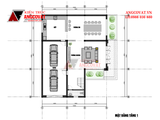 Tư vấn thiết kế nhà 4×16 có thang máy đẹp, phù hợp nhà phố đô thị kết hợp kinh doanh NP1151026