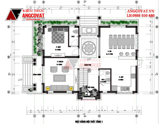 Tư vấn thiết kế nhà 4×16 có thang máy đẹp, phù hợp nhà phố đô thị kết hợp kinh doanh NP1151026