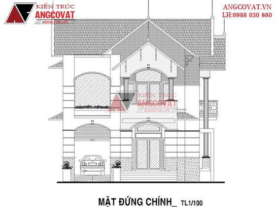Tư vấn thiết kế nhà 4×16 có thang máy đẹp, phù hợp nhà phố đô thị kết hợp kinh doanh NP1151026