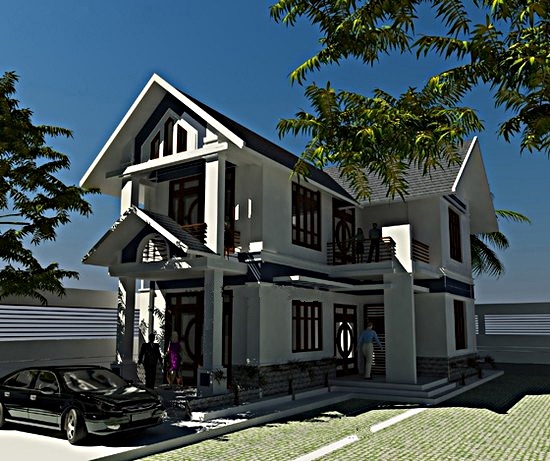 Tư vấn thiết kế nhà 4×16 có thang máy đẹp, phù hợp nhà phố đô thị kết hợp kinh doanh NP1151026