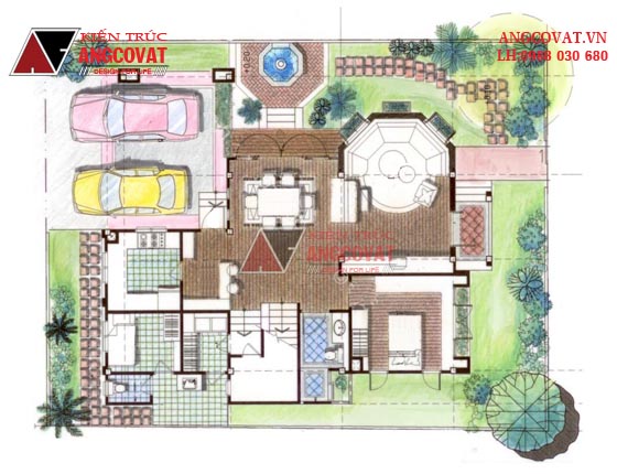 Tư vấn thiết kế nhà 4×16 có thang máy đẹp, phù hợp nhà phố đô thị kết hợp kinh doanh NP1151026