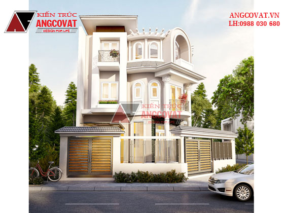 Tư vấn thiết kế nhà 4×16 có thang máy đẹp, phù hợp nhà phố đô thị kết hợp kinh doanh NP1151026